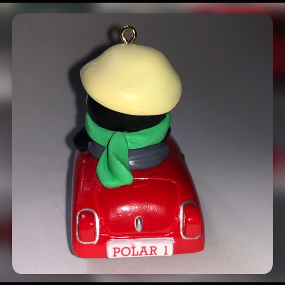 Hallmark Polar Sport Penguin inCar Ornament in box - Picture 5 of 10
